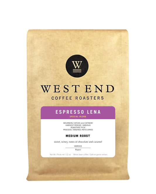 Espresso Lena - medium roast - West End Coffee Roasters