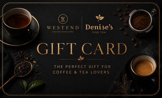 West End Coffee & Denise's Fine Tea Gift Cards