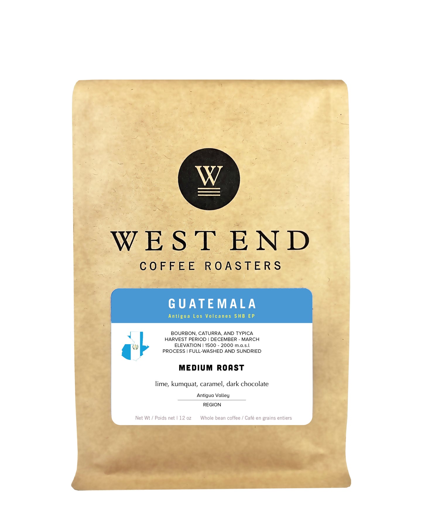 Guatemala Antigua Los Volcanes SHB EP - West End Coffee Roasters
