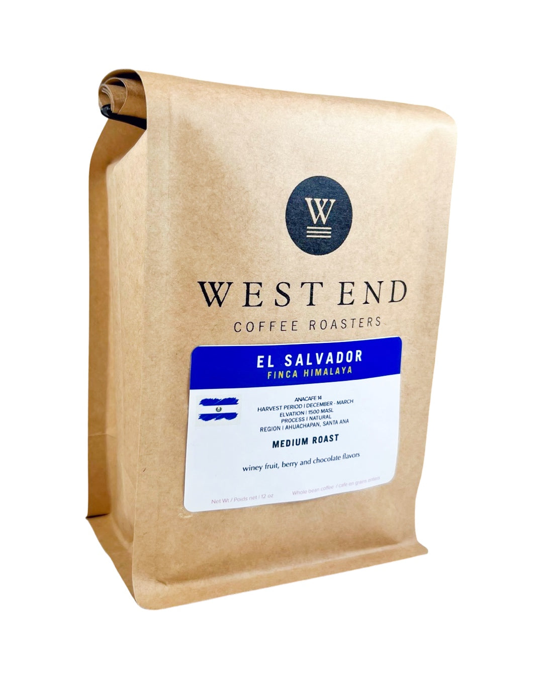 El Salvador Finca Himalaya - medium roast - West End Coffee Roasters