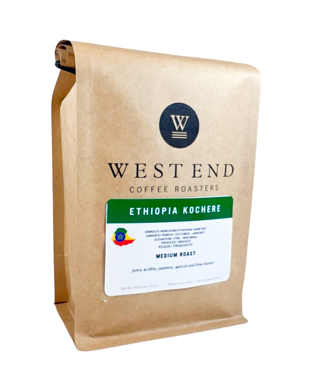 Ethiopia Kochere - medium roast - West End Coffee Roasters