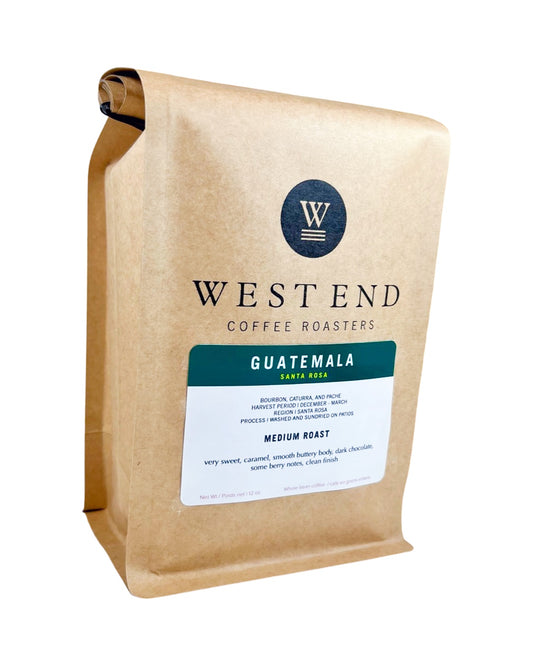 Guatemala Santa Rosa - medium roast - West End Coffee Roasters