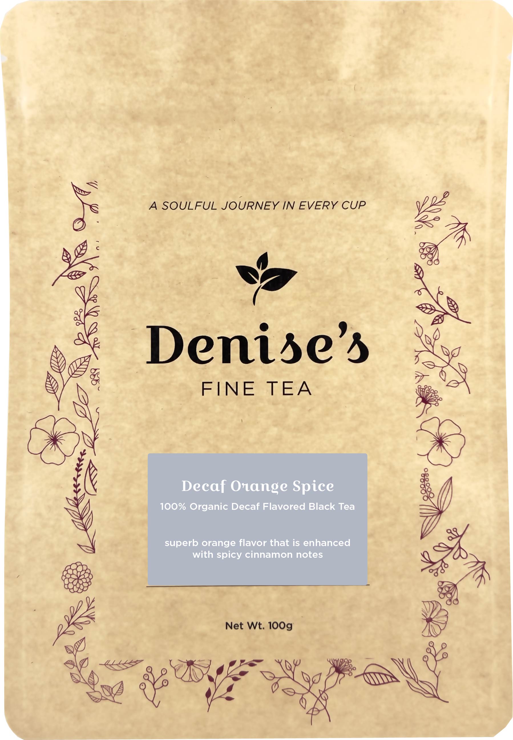 Decaf Orange Spice - decaf black tea - West End Coffee Roasters