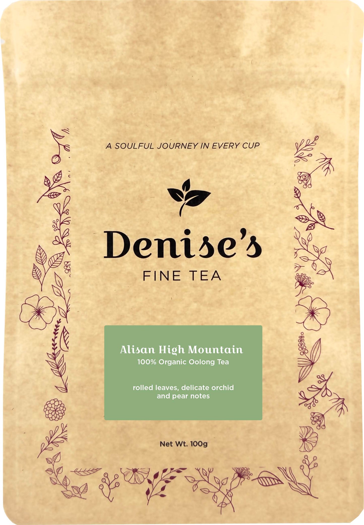 Alishan High Mountain Oolong - oolong tea