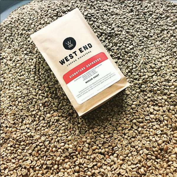 WestEnd Espresso - medium roast - West End Coffee Roasters